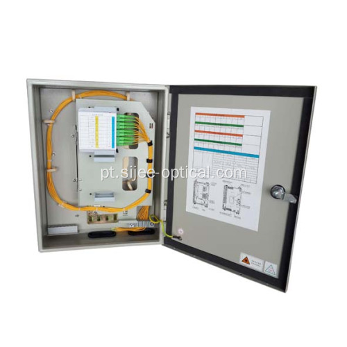 FTTH Splitter Outdoor Fiber Distribution Cabinet